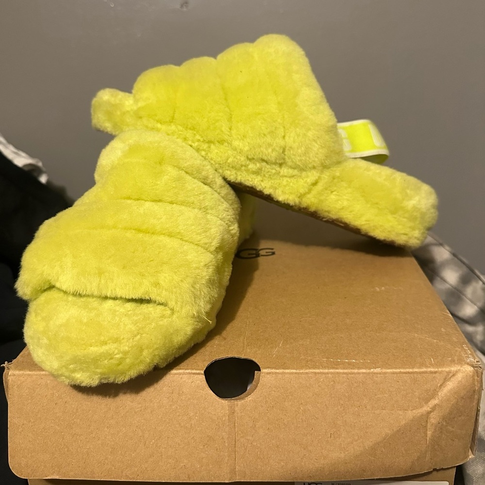 Neon Green Ugg
